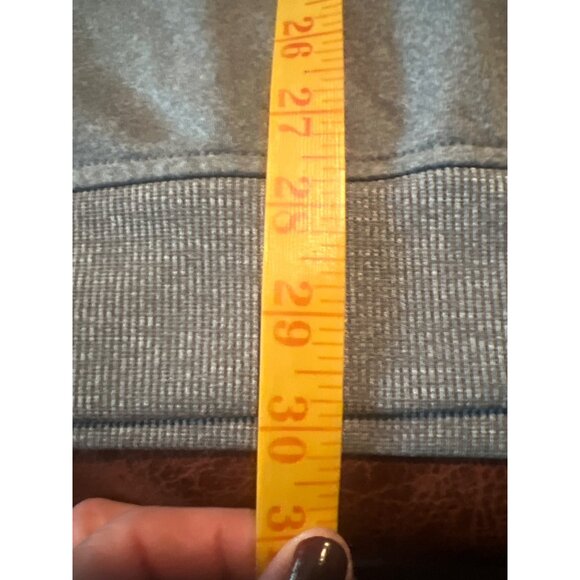 Adidas XL Gray 1/4 Zip Pullover Sweatshirt Golf Tennis Pickleball - Picture 4 of 6